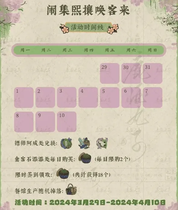 江南百景图闹集