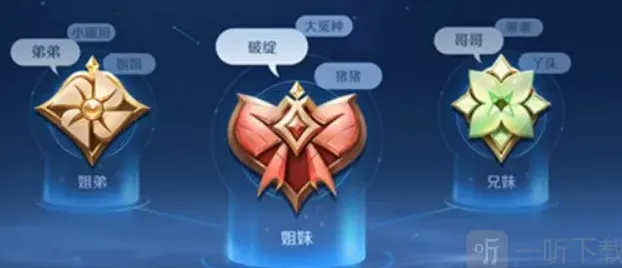 王者荣耀亲密关系