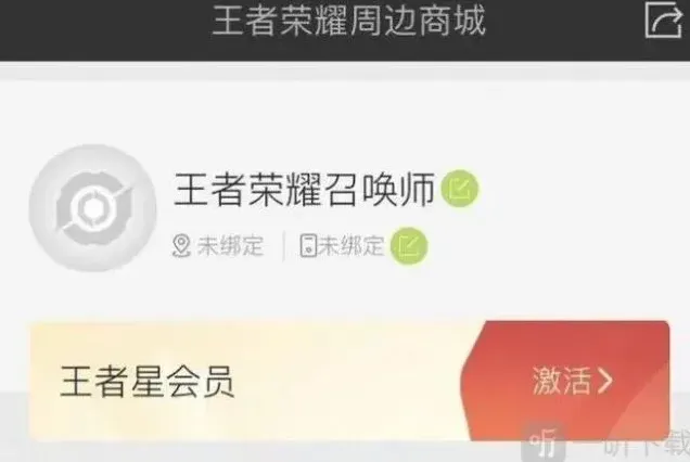 王者荣耀会员