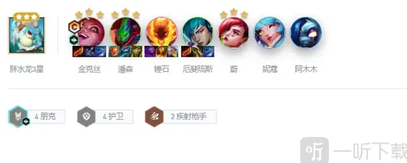 《金铲铲之战》S10朋克金克丝配队指南