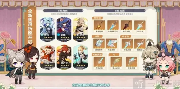 原神角色介绍