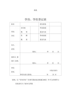 学历性质
