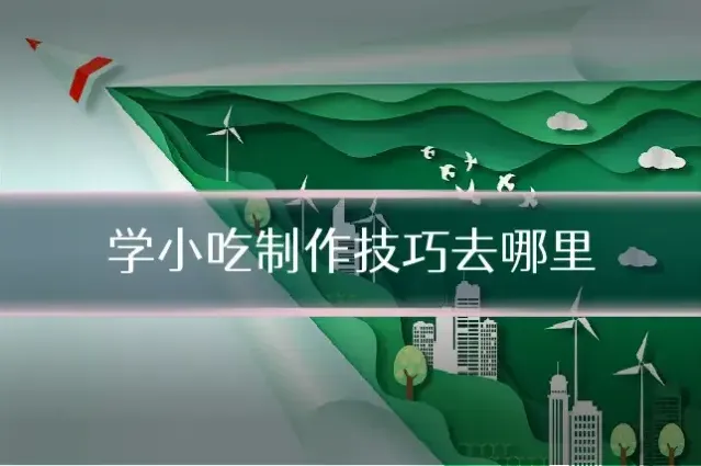 学小吃制作技巧去哪里