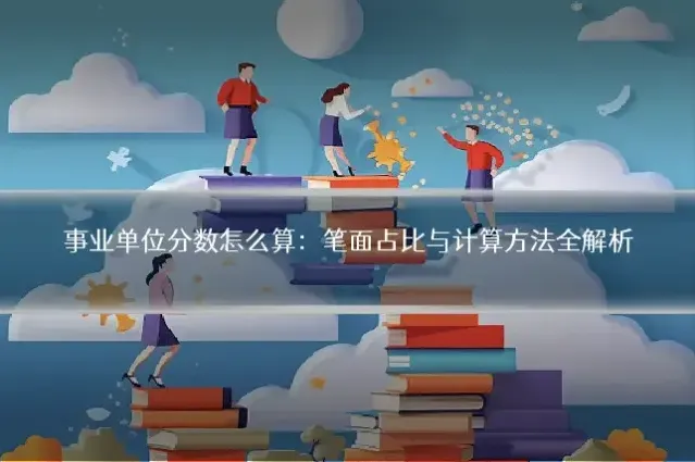 事业单位分数怎么算:笔面占比与计算方法全解析
