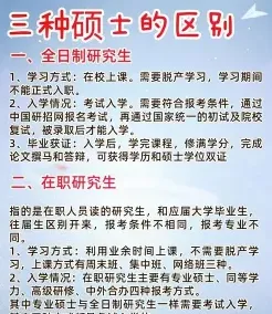 全日制研究生