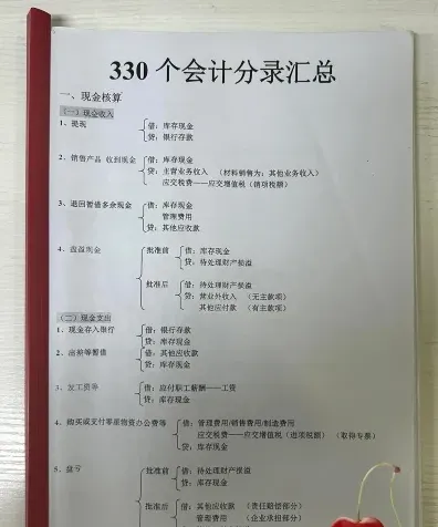 分录