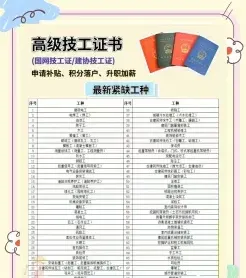 高级技工