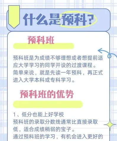 预科生