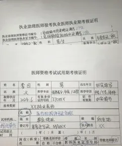 执业资格
