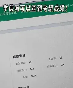 成绩