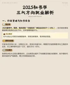 秘书学专业