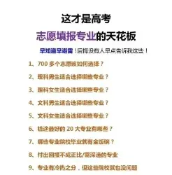热门专业