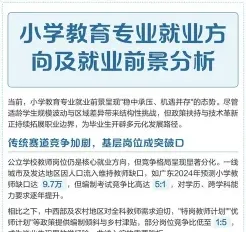 小学教育专业