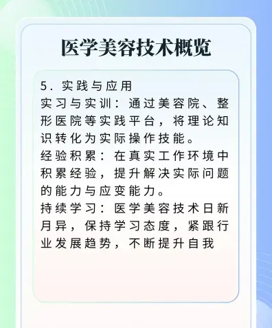 医学美容技术