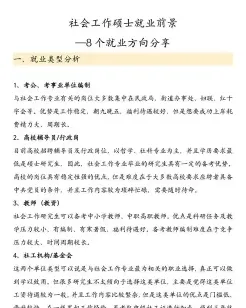 社会工作专业
