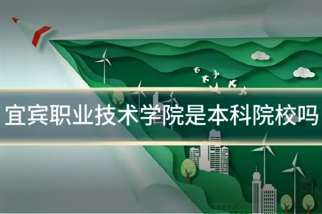 宜宾职业技术学院是本科院校吗