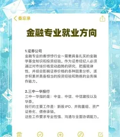 金融工程专业