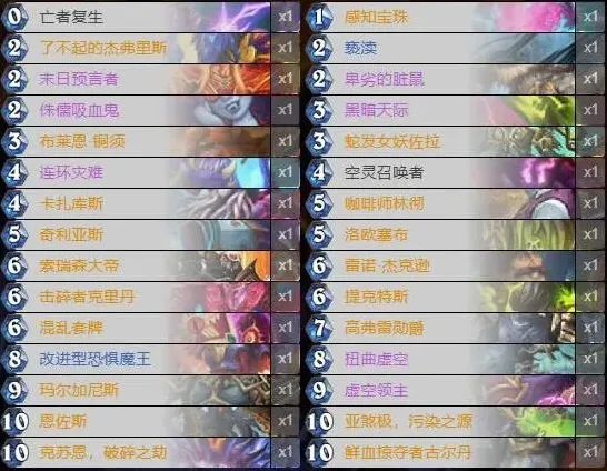 炉石传说宇宙术