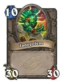炉石传说青玉魔像