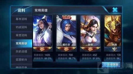 王者荣耀胜率