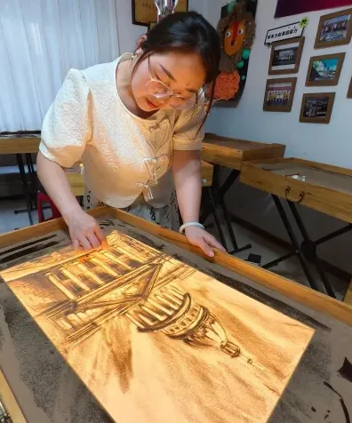 沙画