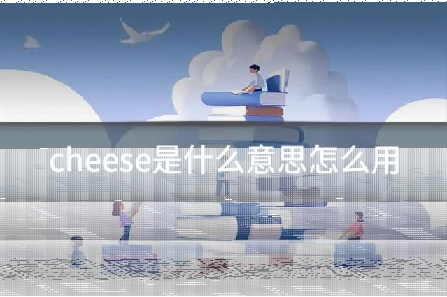 cheese是什么意思怎么用