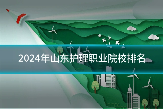 2024年山东护理职业院校排名