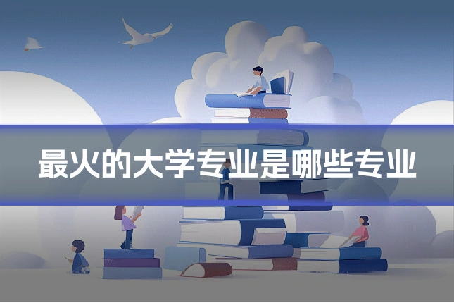 最火的大学专业是哪些专业