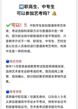 参加艺考