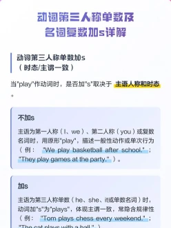 第三人称单数