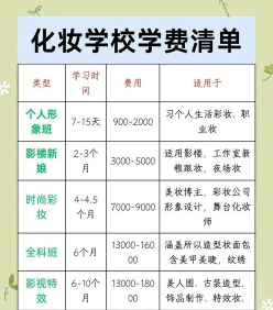 化妆培训
