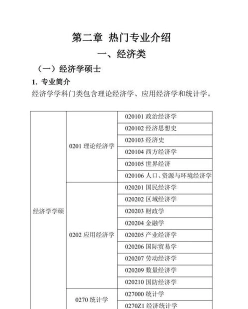 经济学专业