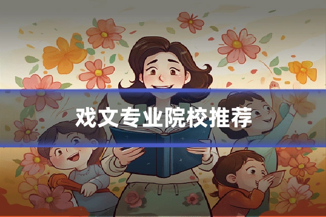 戏文专业院校推荐