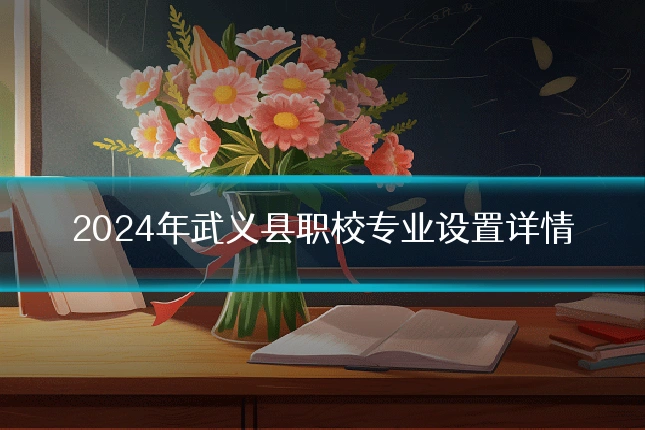 2024年武义县职校专业设置详情