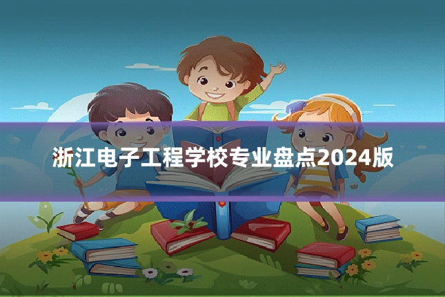 浙江电子工程学校专业盘点2024版