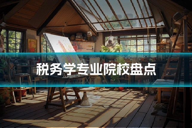 税务学专业院校盘点