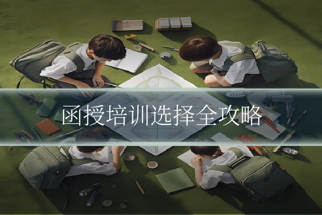 函授培训选择全攻略