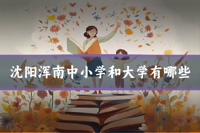 沈阳浑南中小学和大学有哪些