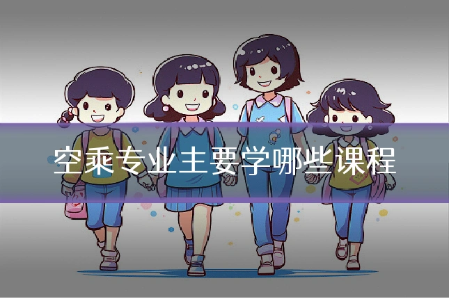 空乘专业主要学哪些课程