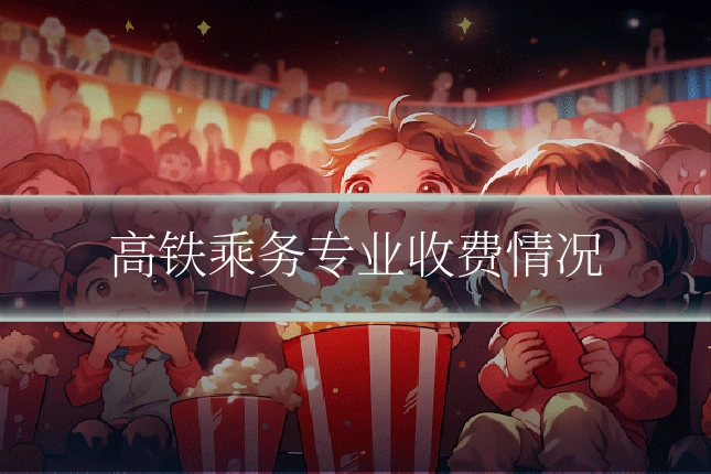 高铁乘务专业收费情况