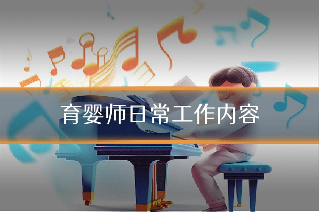 育婴师日常工作内容