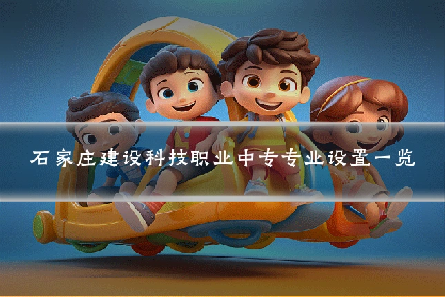 石家庄建设科技职业中专专业设置一览