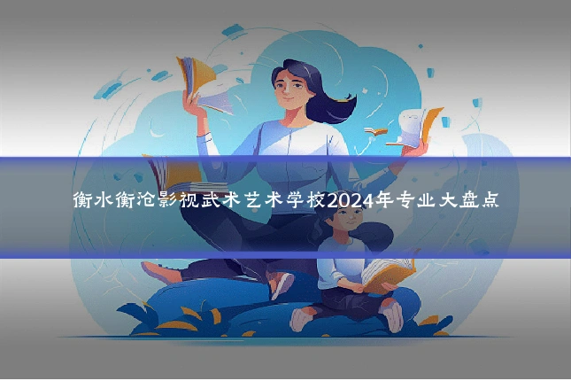 衡水衡沧影视武术艺术学校2024年专业大盘点