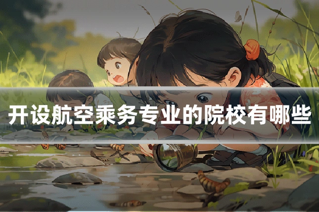 开设航空乘务专业的院校有哪些