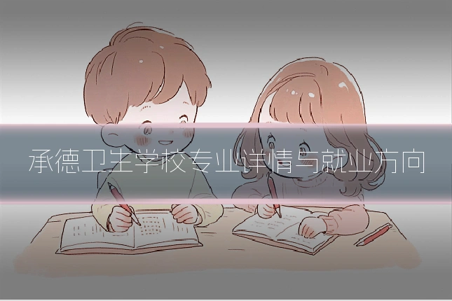 承德卫生学校专业详情与就业方向