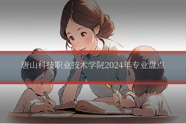唐山科技职业技术学院2024年专业盘点