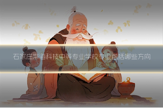 石家庄京海科技中等专业学校专业包括哪些方向