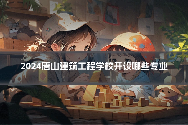 2024唐山建筑工程学校开设哪些专业