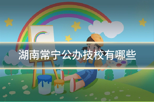 湖南常宁公办技校有哪些