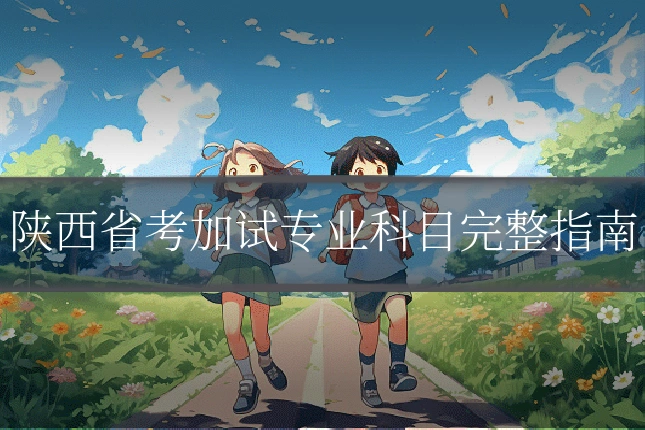 陕西省考加试专业科目完整指南